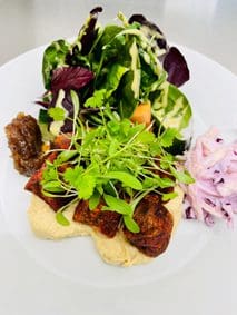 Beetroot felafel