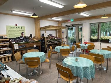 Cafe interior Mar 2023