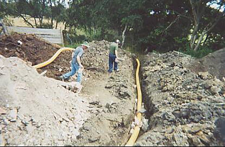 Installing Drainage 1998