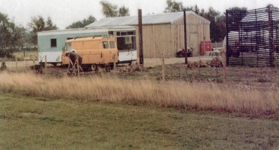 First accommodation at Horticap in 1986