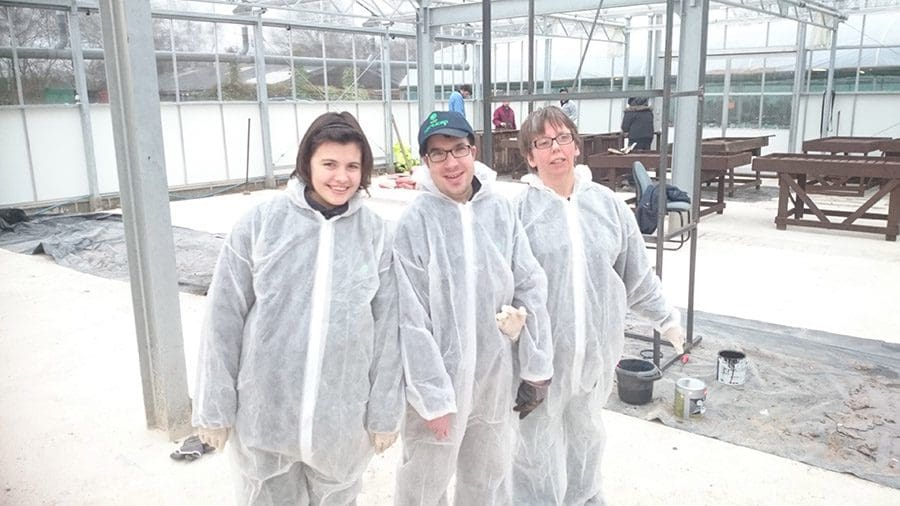Preparing new greenhouse 2016